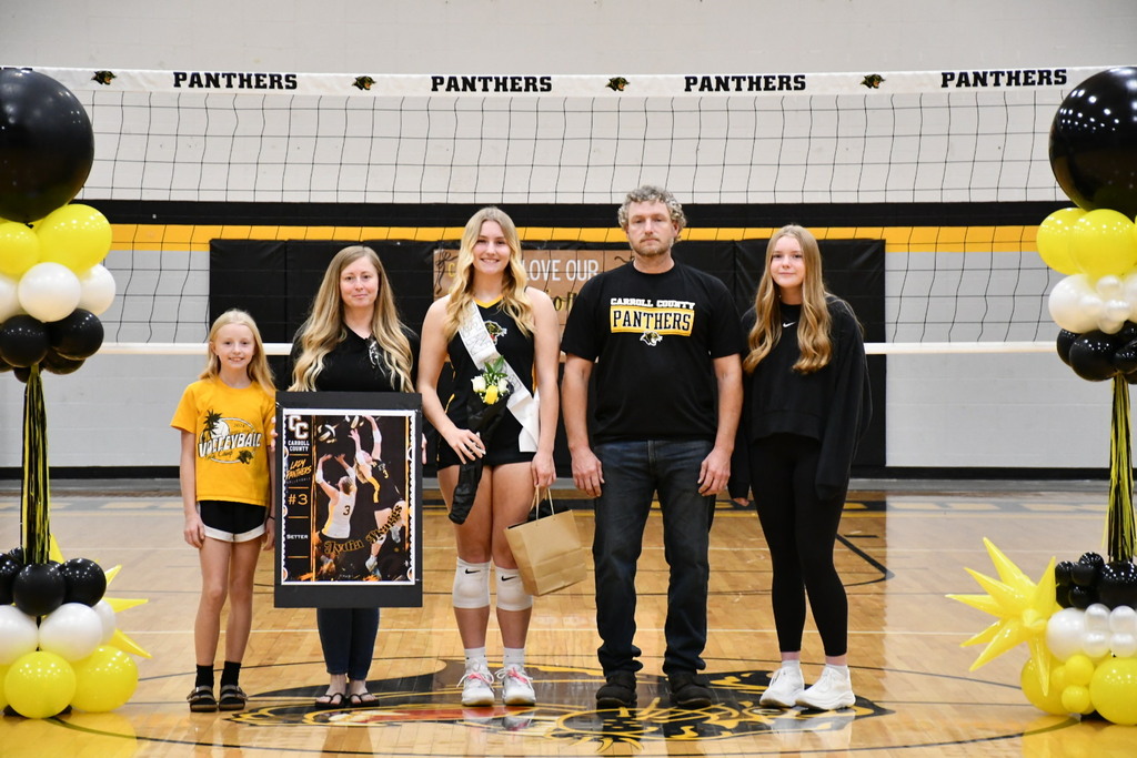 Volleyball senior night