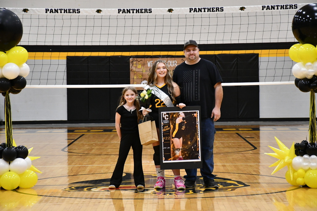 Volleyball senior night