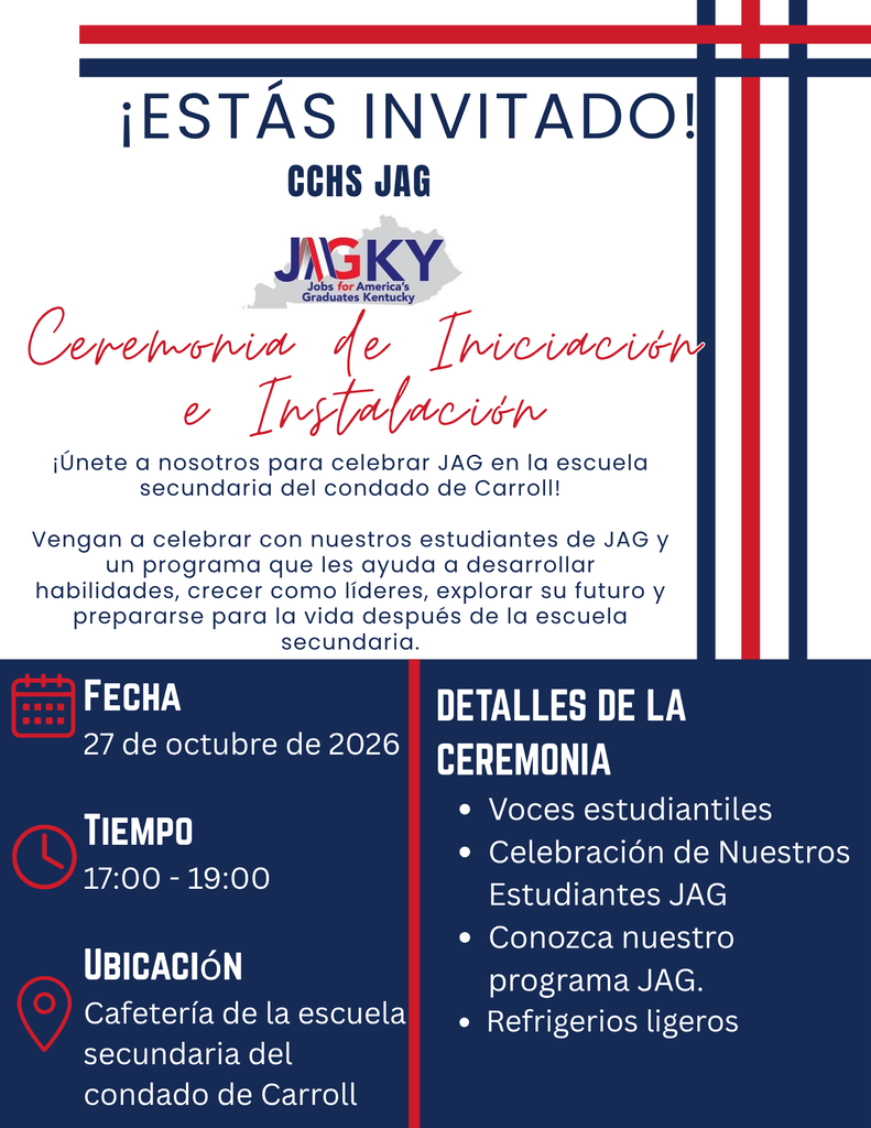 JAG flyer Spanish