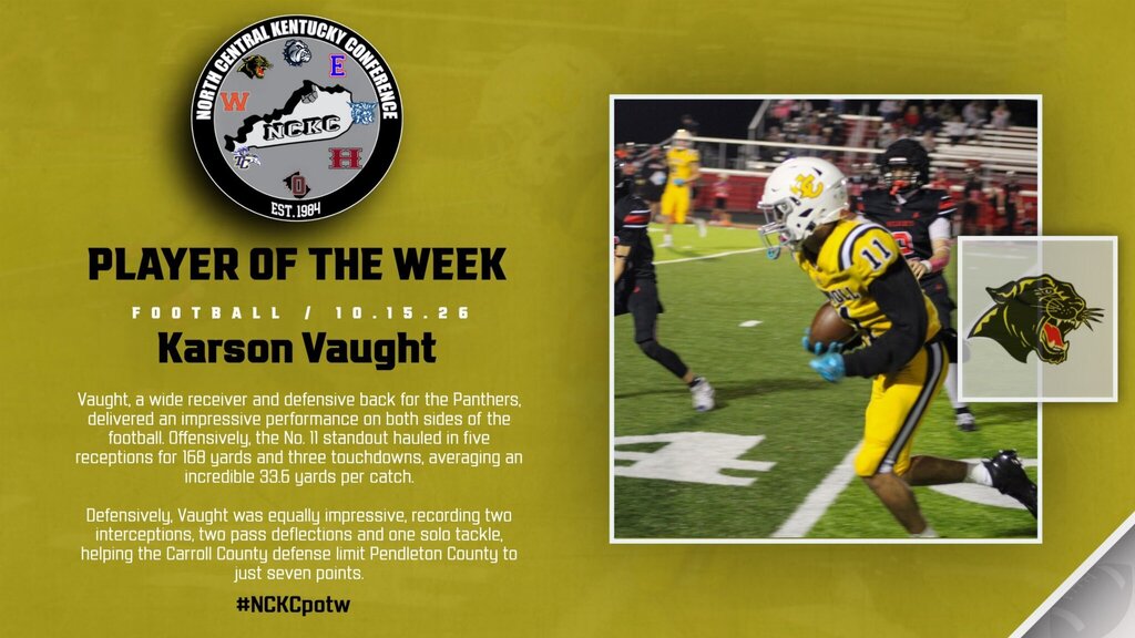 NCKC Player of the Week