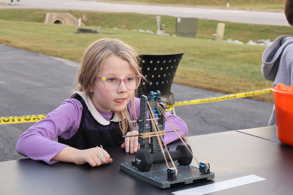 student at STEM Night
