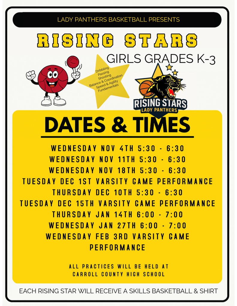 Rising Stars flyer
