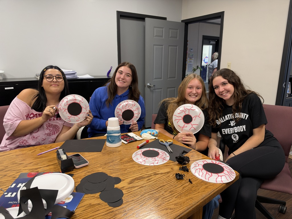 Making Halloween decorations