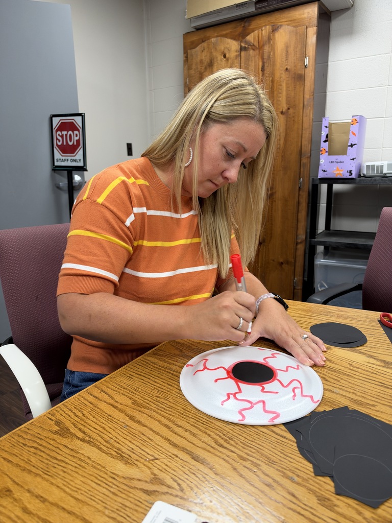 Making Halloween decorations