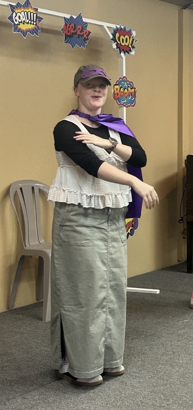 Lorinda Bennett on a mission trip