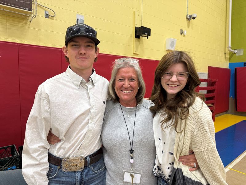 teacher and students