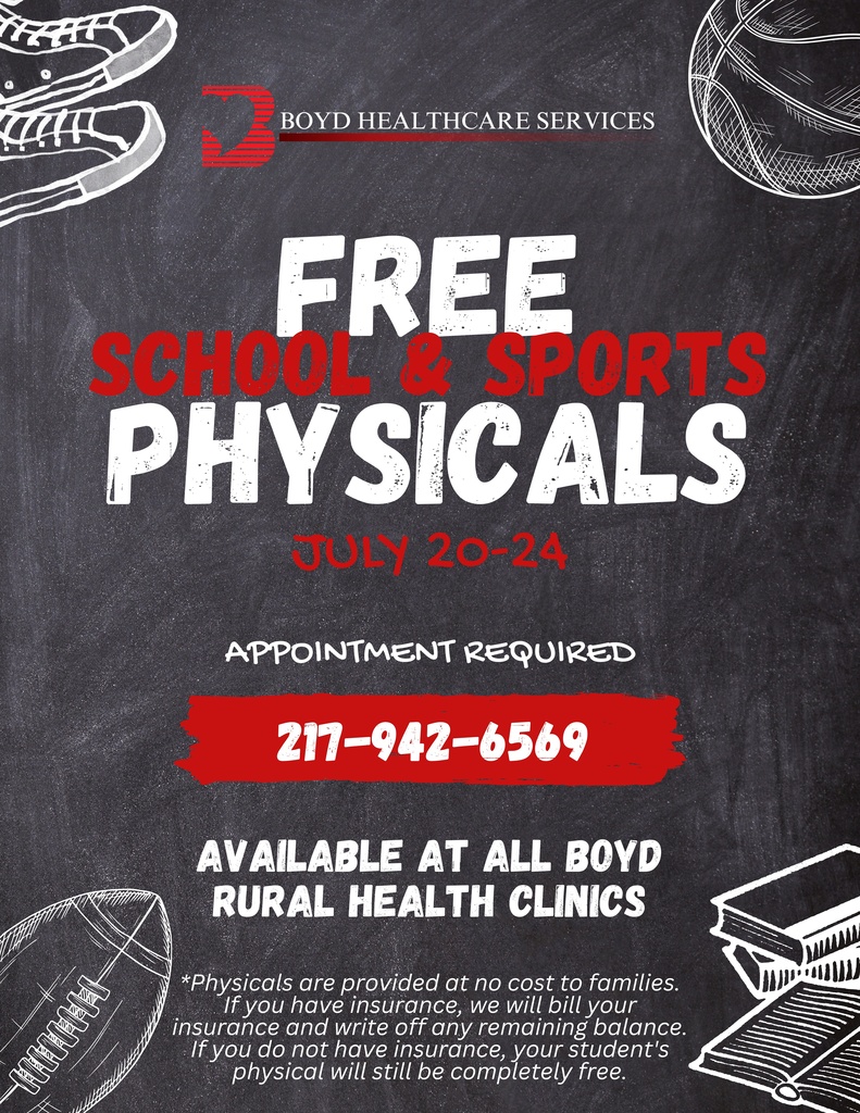 Free School & Sports Physicals
