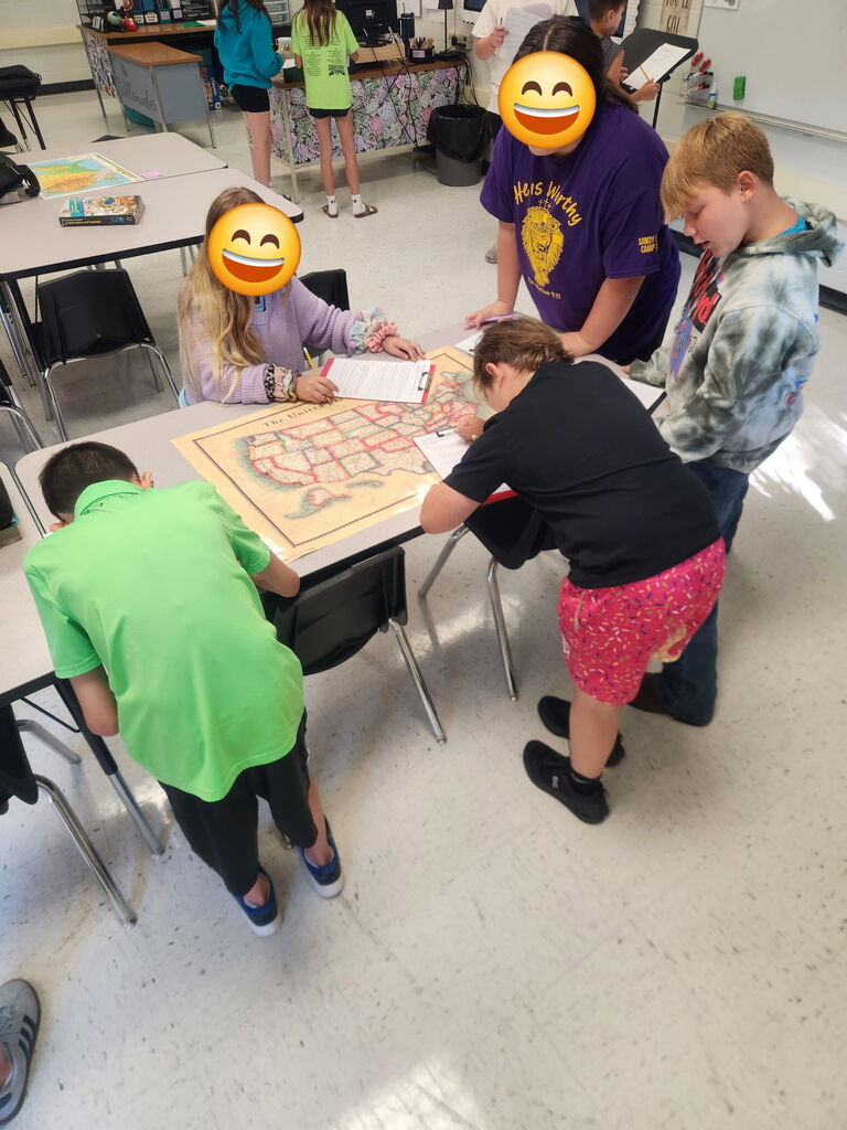 Ms. Wollenweber's 6th Grade Social Studies Class