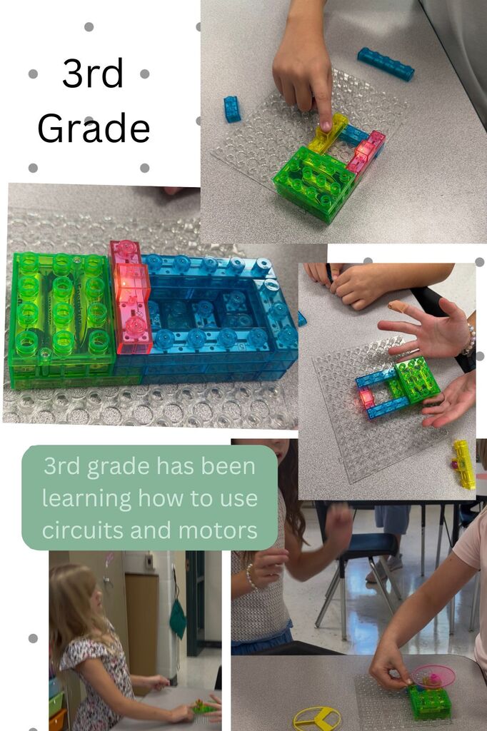 3rd Grade STEM:  Circuits and Motors