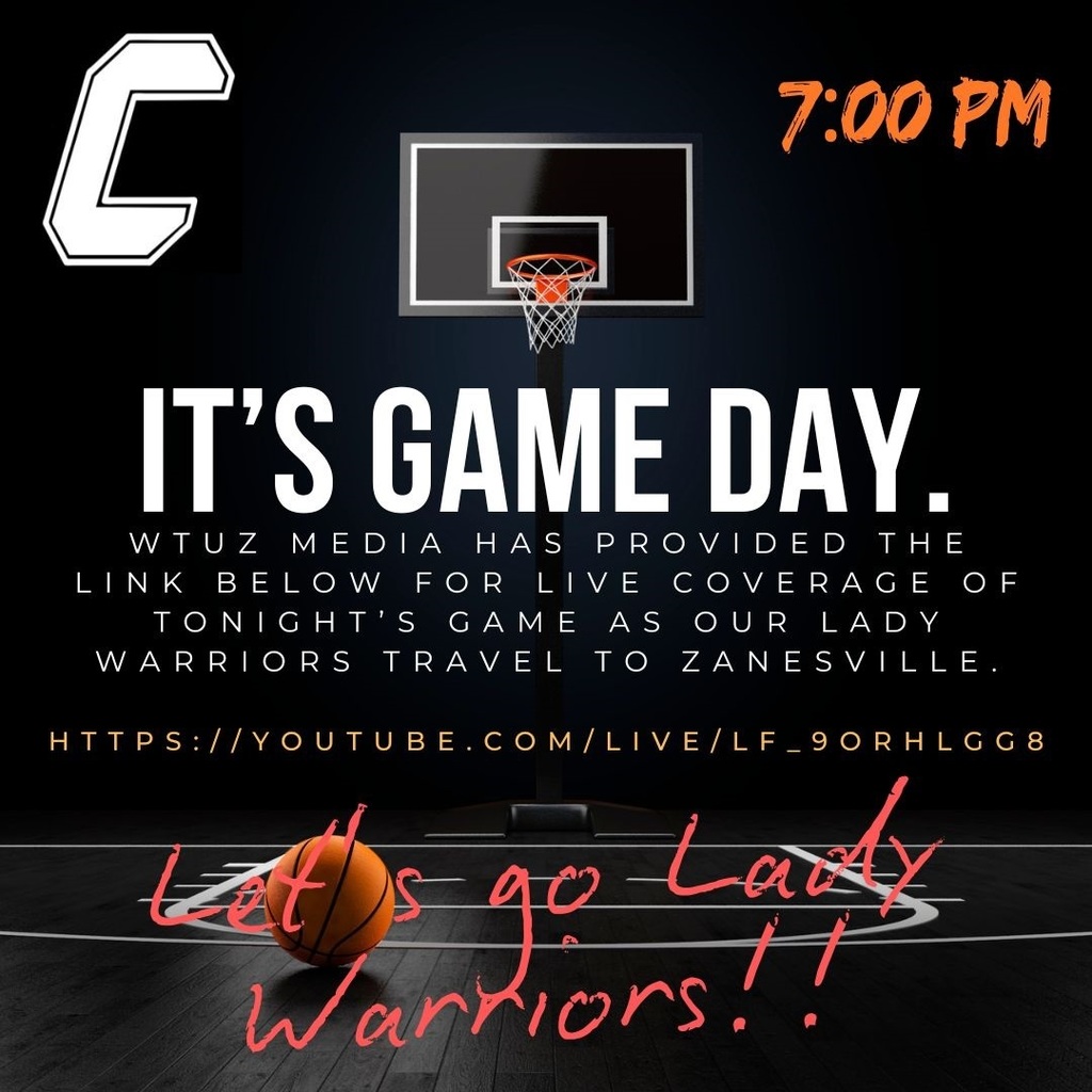 basketball game day flyer
