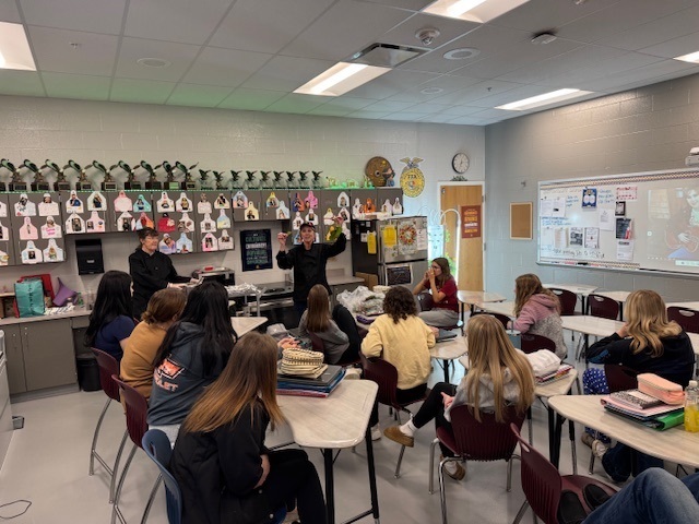 students in classroom