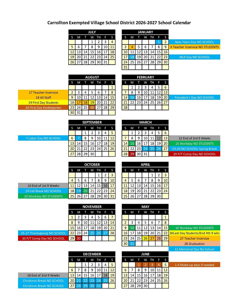 School Calendar
