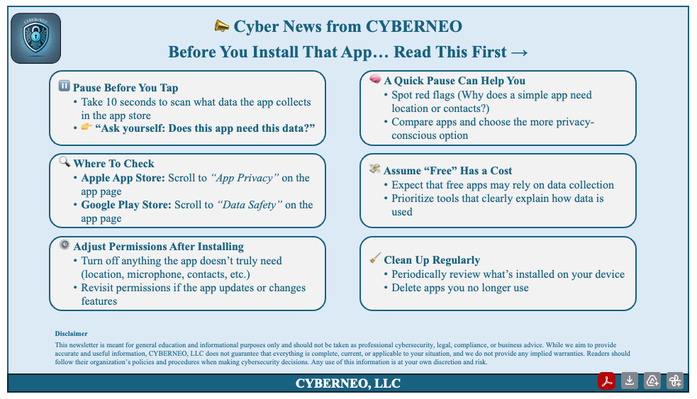 Cyber Security Tips