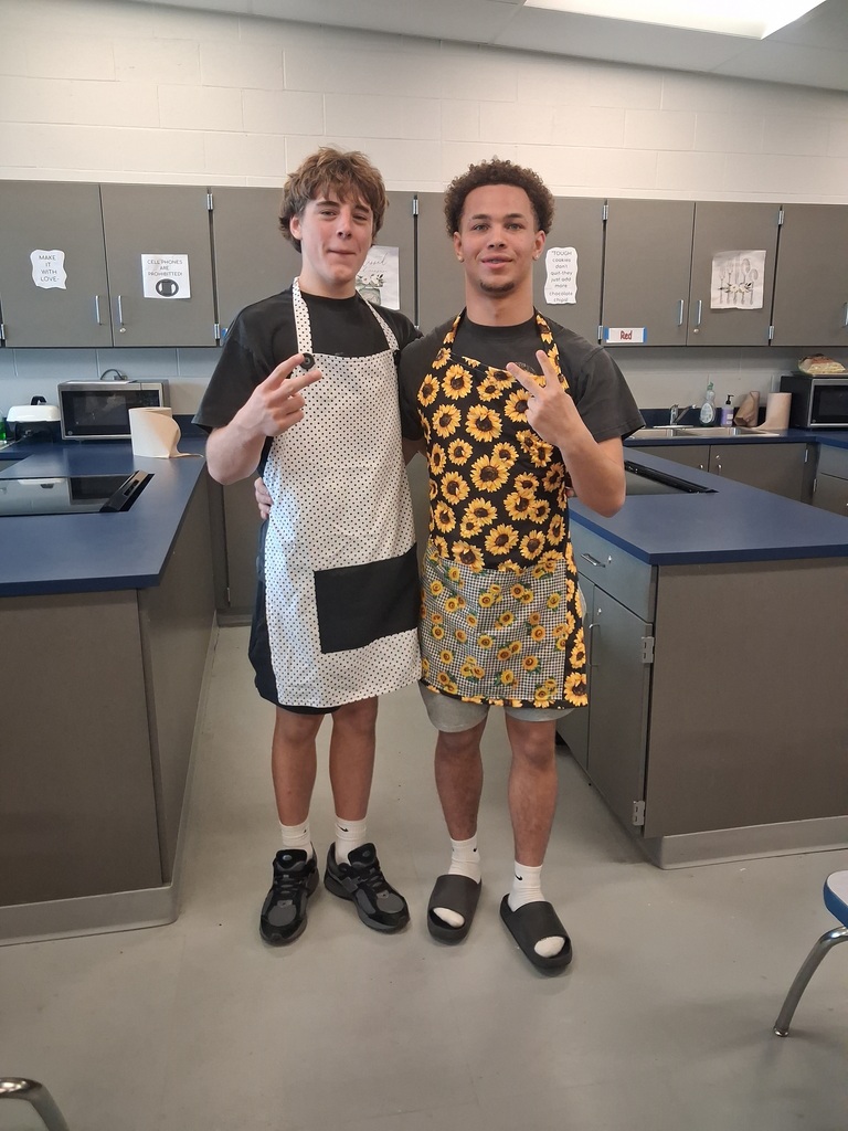 Students in sewing class