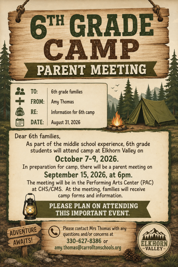 camp flyer