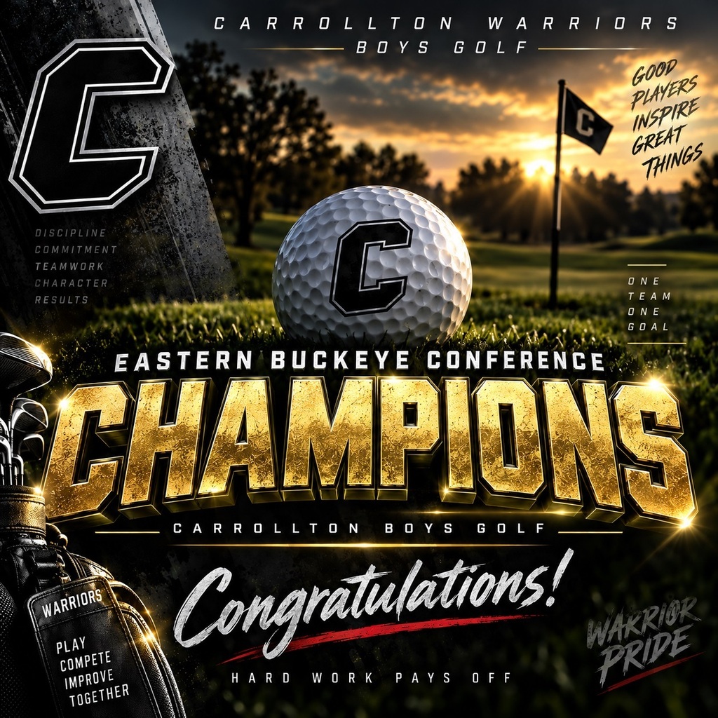 Boys Golf are EBC CHAMPS!!!