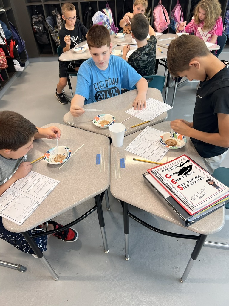 students and teacher working