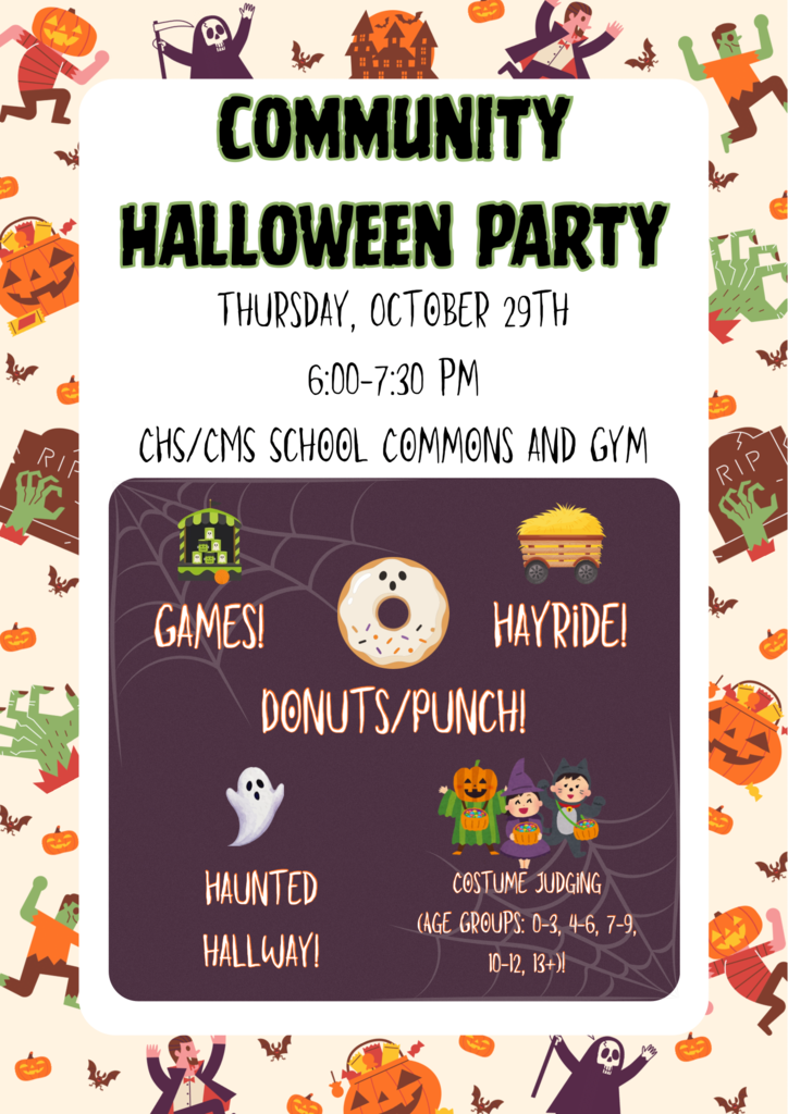 halloween party flier