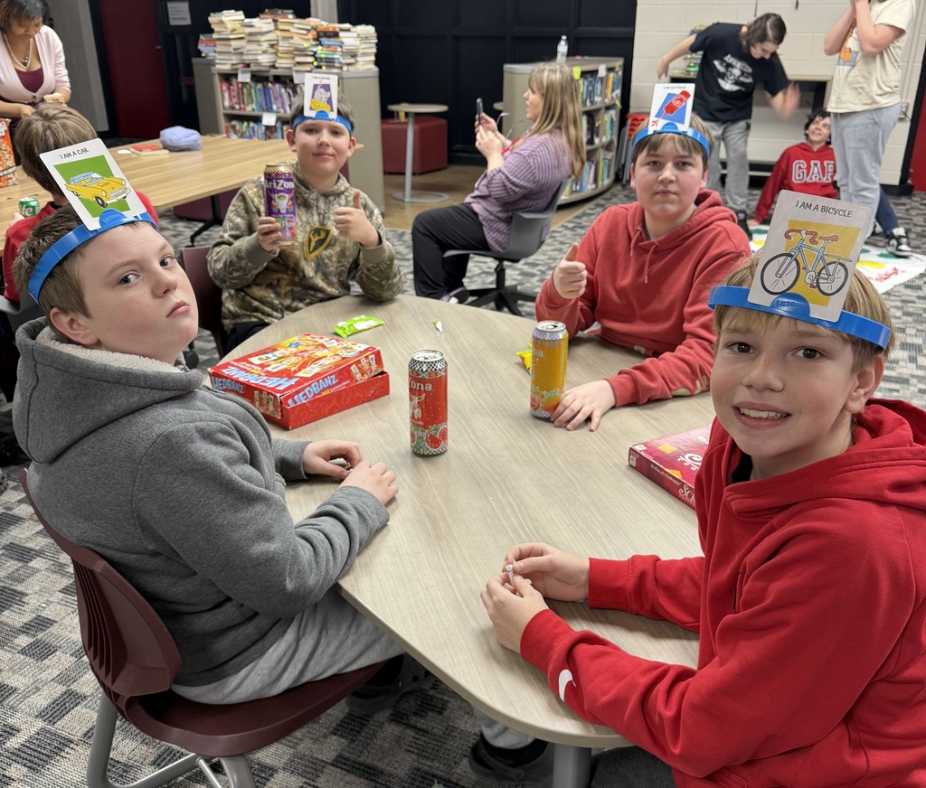 Headbanz entertained this group of four boys.
