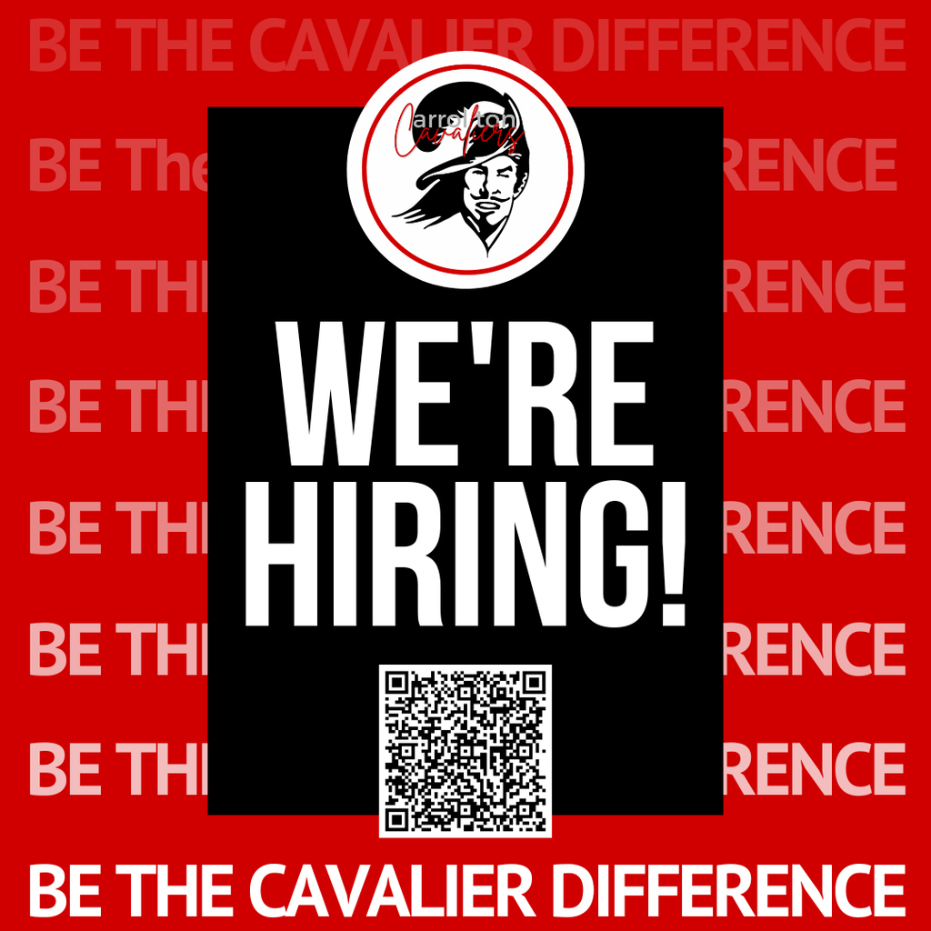 Looking for a school that feels like home—a place where you can spark a love for learning and make a difference every day? Join the Carrollton Cavalier Family!  We’re now welcoming applications for passionate educators and staff - explore our open positions and discover how you can become part of #theCavalierdifference: https://www.applitrack.com/sisdcc/onlineapp/jobpostings/view.asp?internaltransferform.Url=&choosedistrict=true&applitrackclient=37906 ❤️🤍🖤 🎥 Get a glimpse of #theCavalierdifference in this inspiring interview with our Superintendent: https://www.wnem.com/video/2025/07/28/carrollton-public-schools/