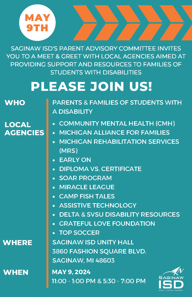 graphic that says “please join us”!