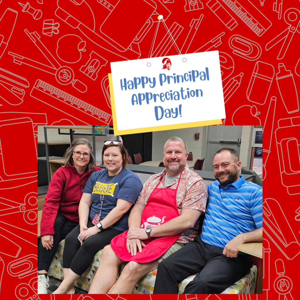 graphic with photo od Principals that says