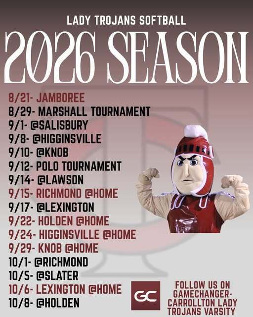 Softball Schedule