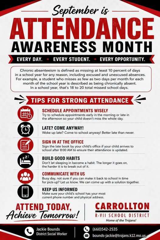 September is Attendance Month!