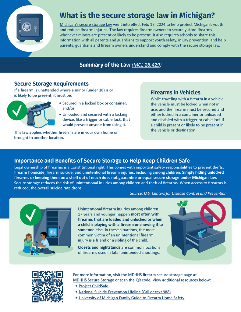 Secure Storage Law in Michigan - Page 1
