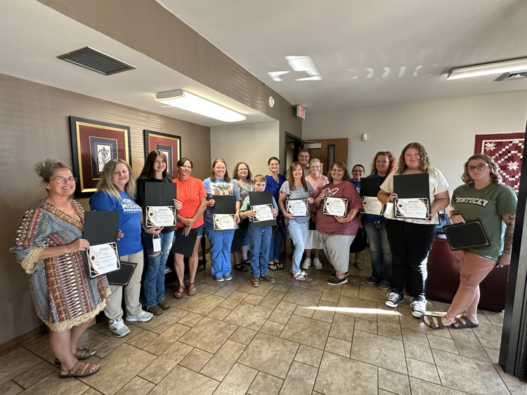 Summer Feeding Recognitions