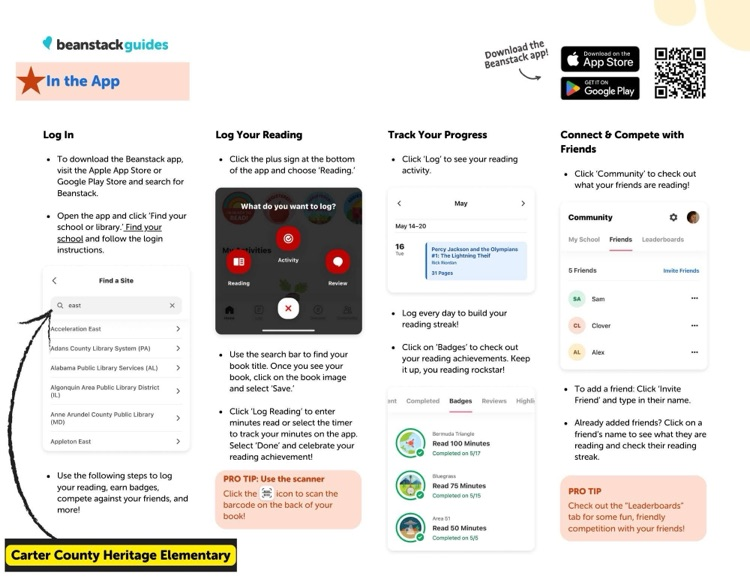 BeanStack on the app