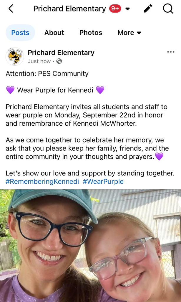 Wear Purple for Kennedi