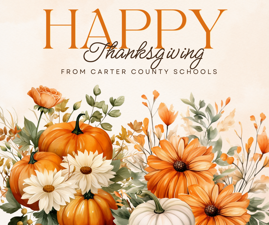 Happy Thanksgiving from Carter County Schools
