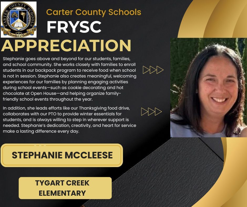 Stephanie McCleese, Tygart Creek Elementary