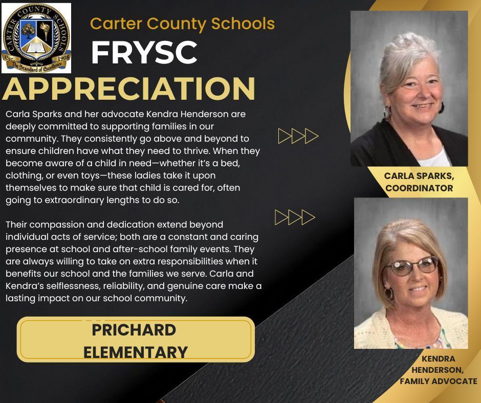 Carla Sparks and Kendra Henderson, Prichard