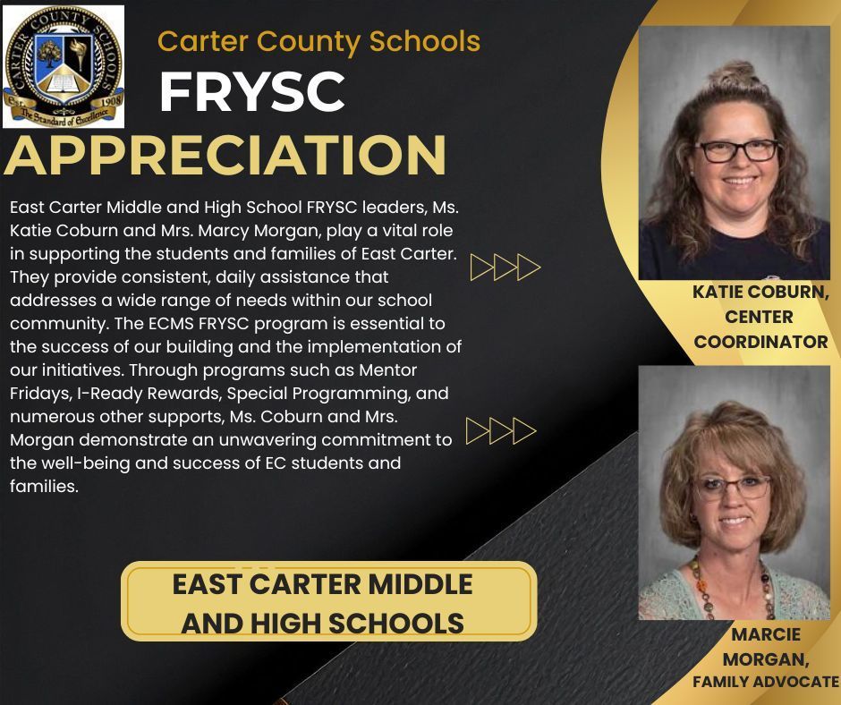 Katie Coburn and Marcie Morgan, East Carter