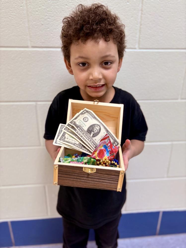 Our FIRST Treasure Chest Winner! One down, two to go; it could be you!!