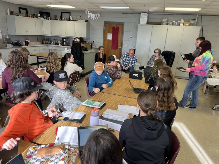 6th graders shared their project ideas 