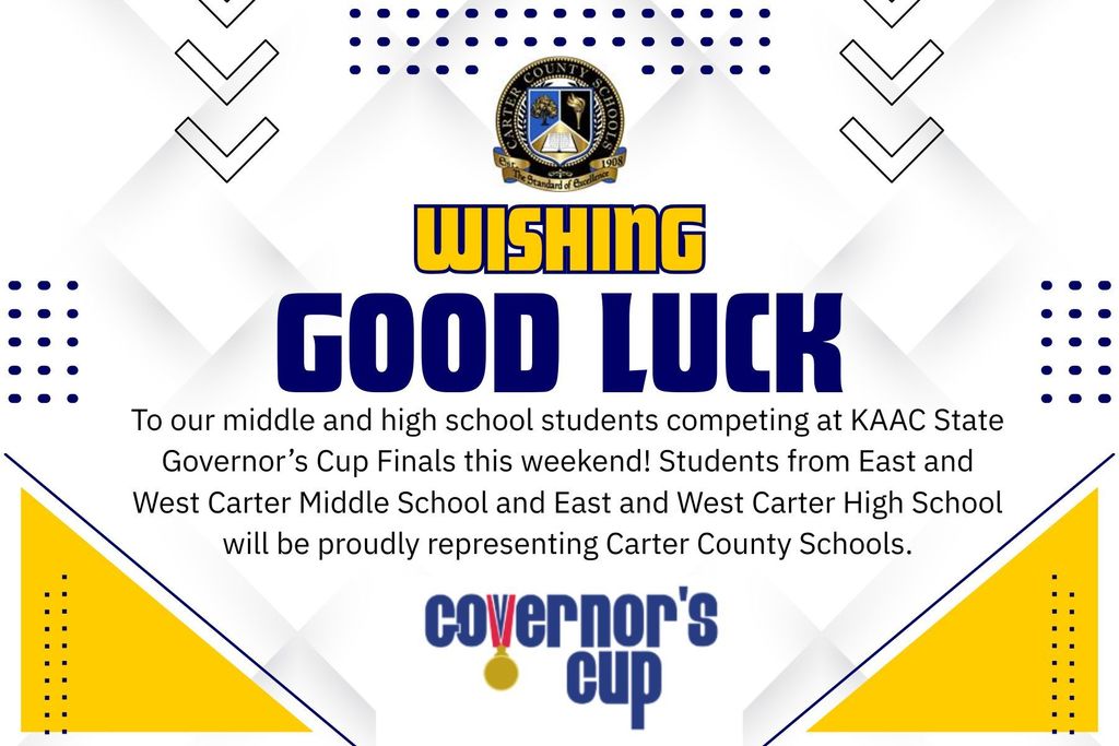 Good luck to all students participating!