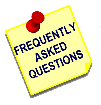 FAQ post it note
