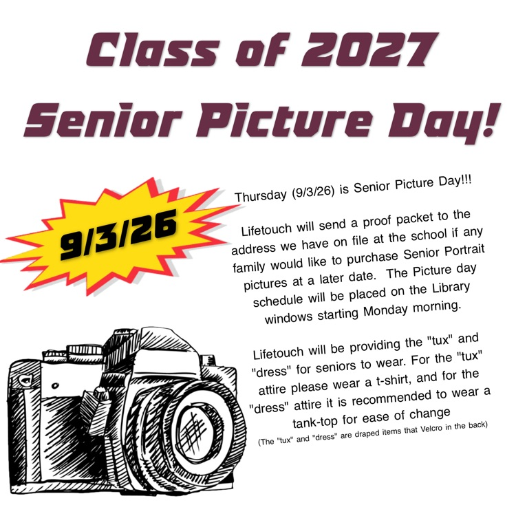 senior picture day