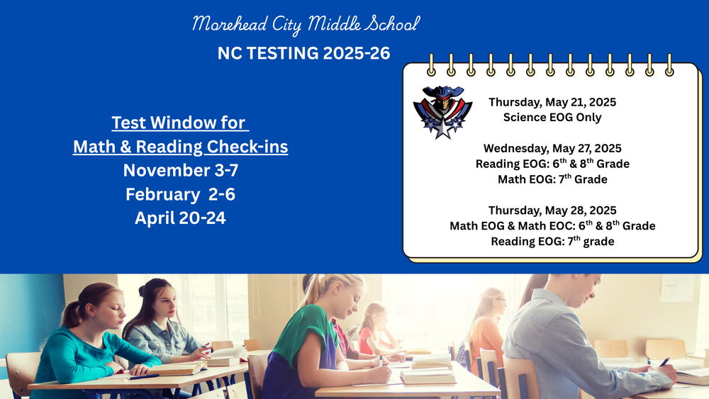 NC TEST DATES