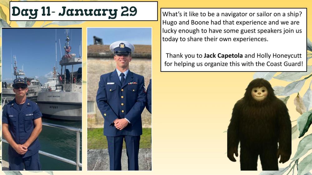 Coast Guard Visits MCPS