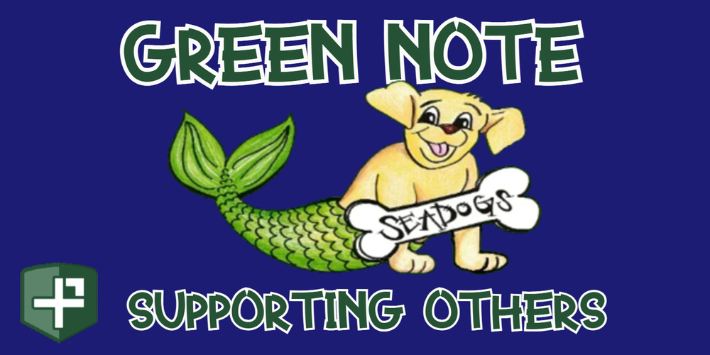 Green Note Supporting Others