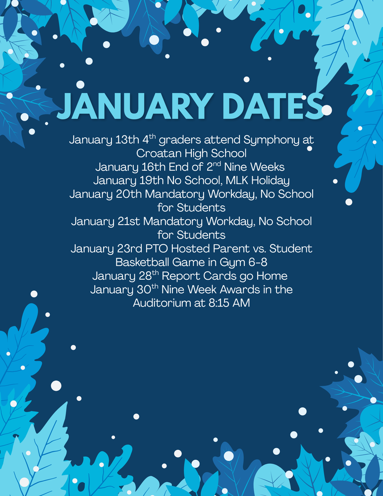 January Dates