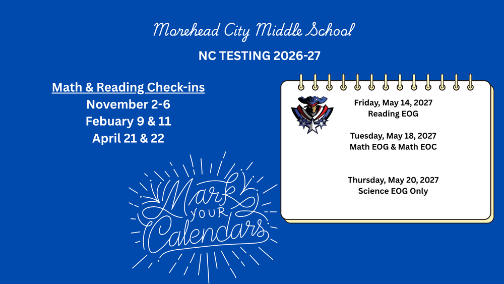 NC TEST DATES
