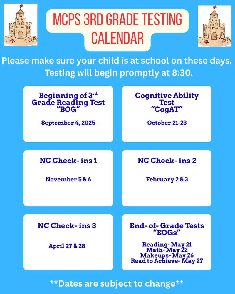 Testing Calendar