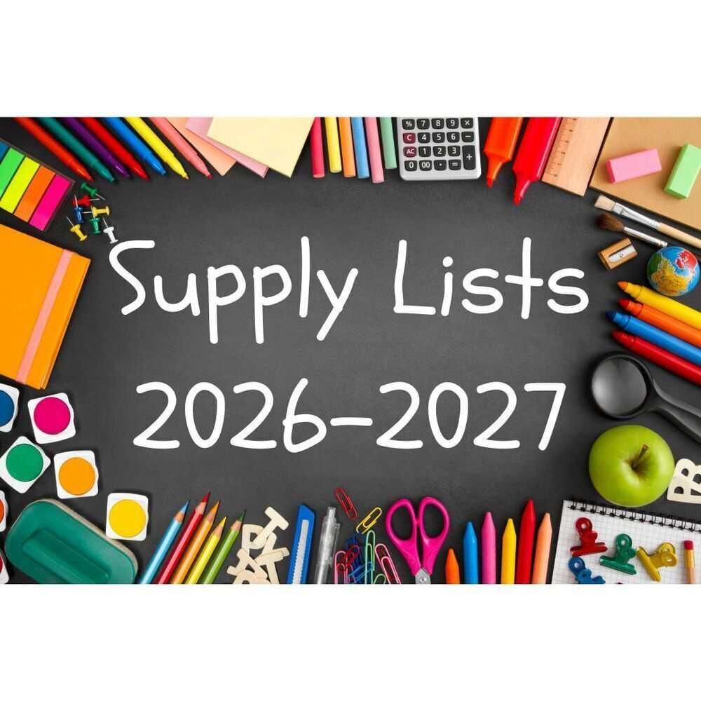 Supplly Lists 2026-2027