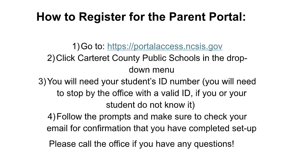 register for parent portal