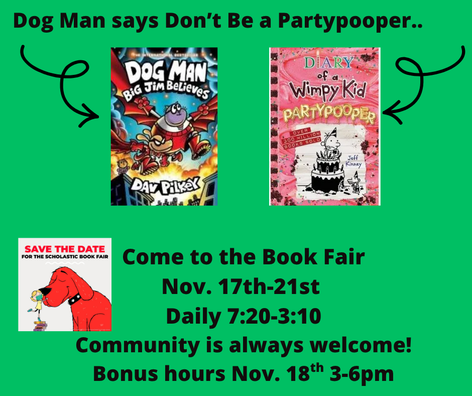 Time to Celebrate Bookfair!
